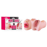 Excellent Power Moist and Surge Double Ended Mens Masturbator Flesh Realistic Butts And Vaginas